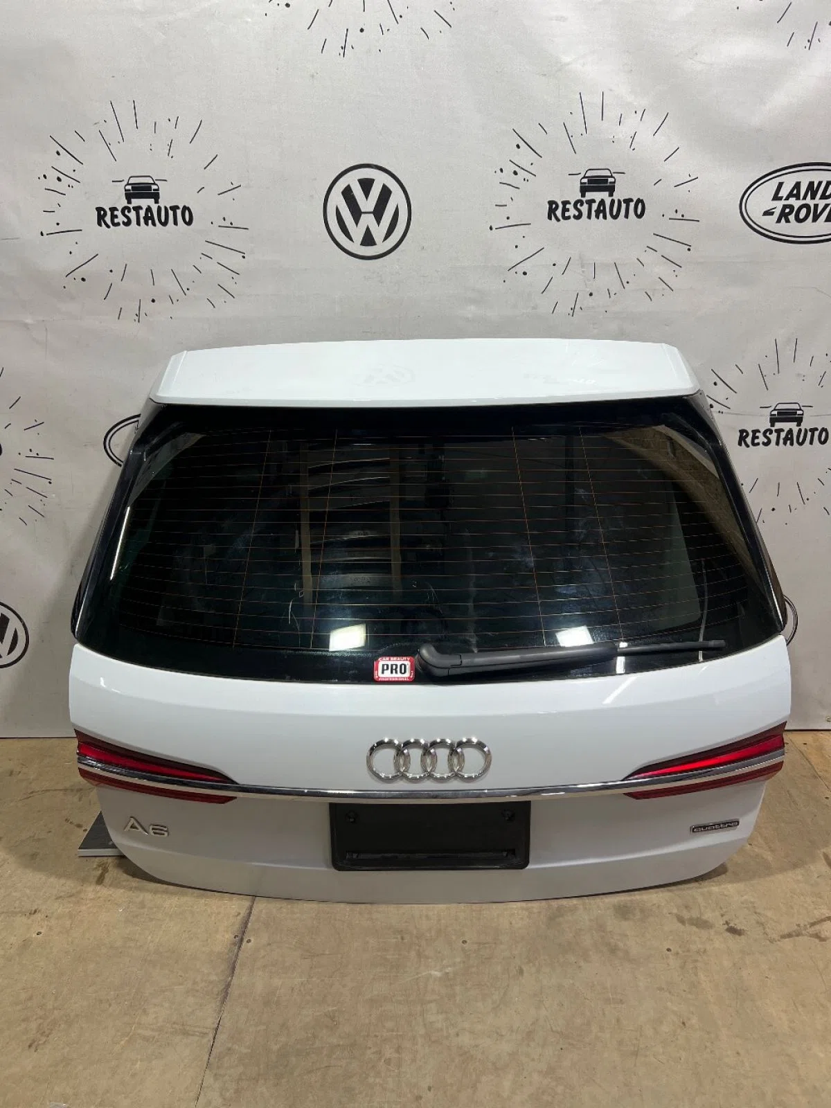 Крышка (дверь) багажника Audi A6 C8 (2018—2026), фото 1