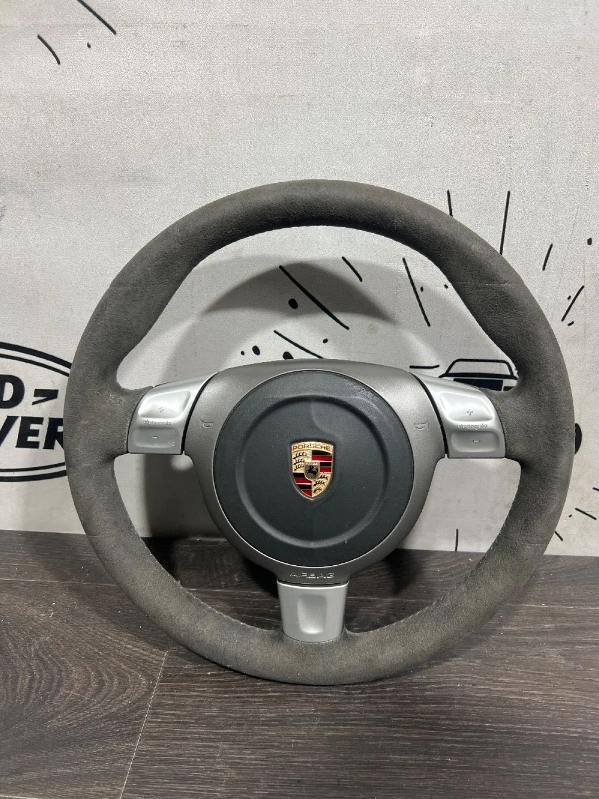 Руль (рулевое колесо) Porsche Cayman S 987 (2005—2009), фото 1