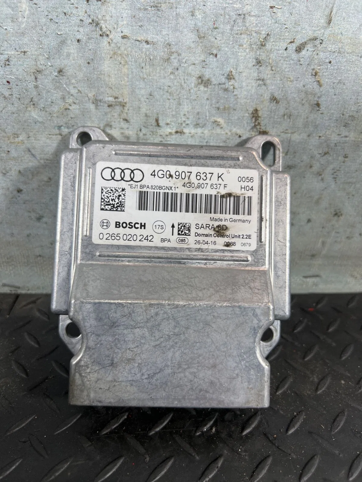 Блок управления AIRBAG Audi A6 C7 рестайлинг (2014—2018), фото 1