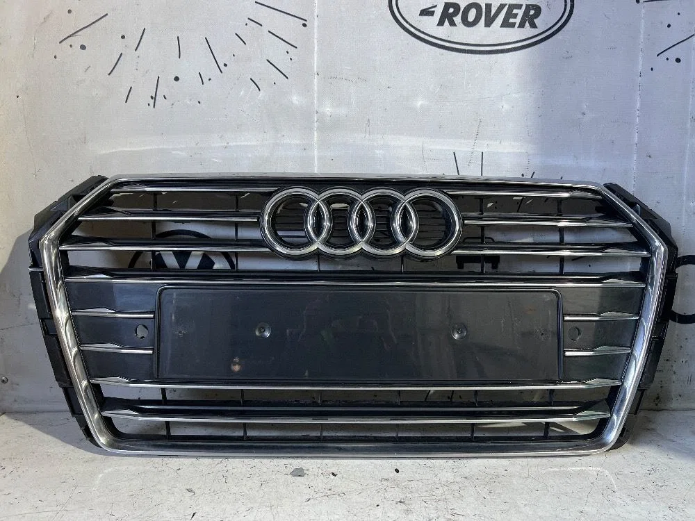 Решетка в бампер Audi A4 B9 рестайлинг (2019—2026), фото 1