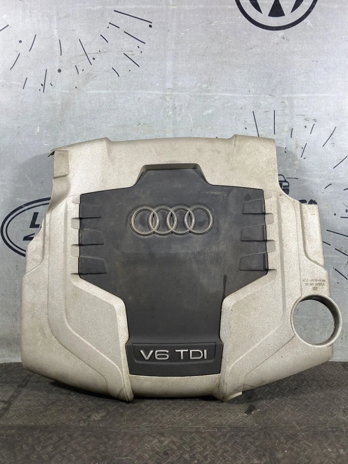 Накладка декоративная на двигатель Audi Q5 I (2008—2012), фото 1