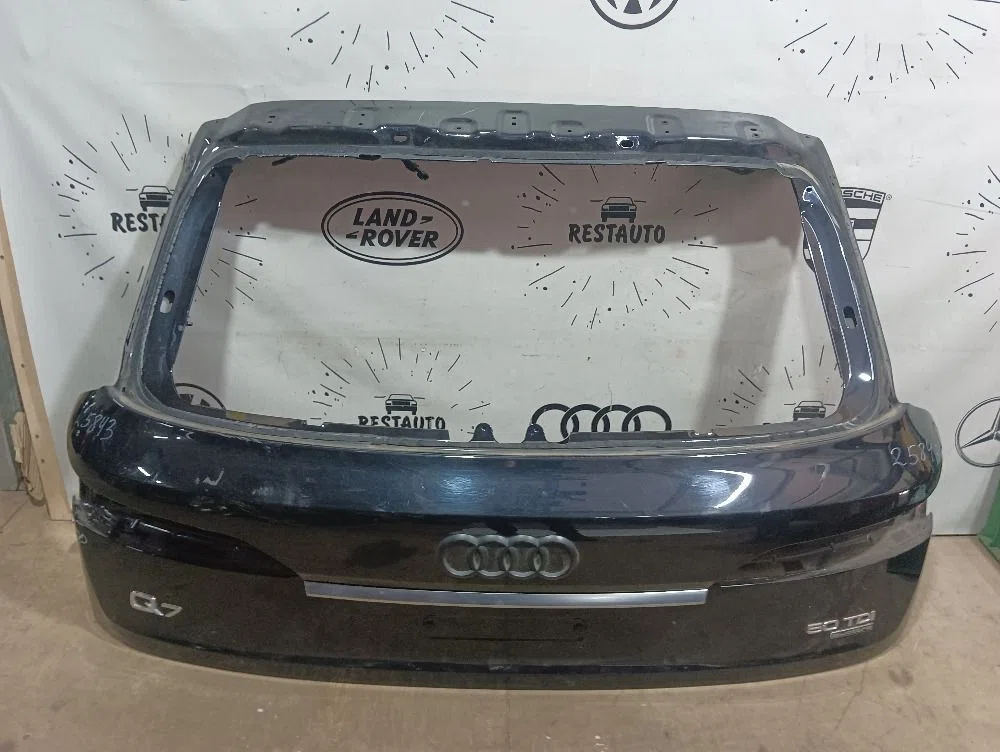 Крышка (дверь) багажника Audi Q7 4M рестайлинг (2019—2025), фото 1