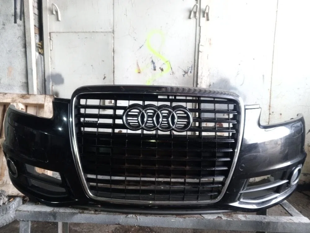 Бампер передний Audi A6 C6 рестайлинг (2008—2011), фото 1