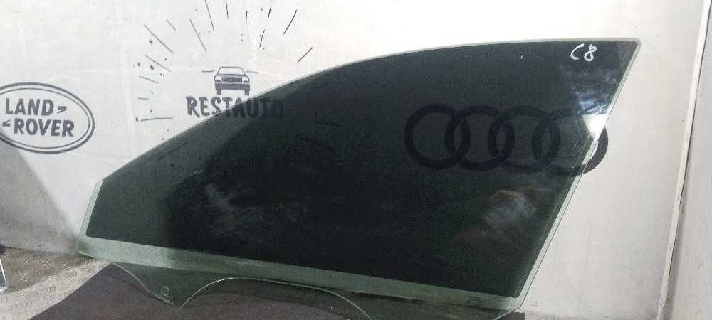 Стекло двери передней левой Audi A6 C8 (2018—2026), фото 1