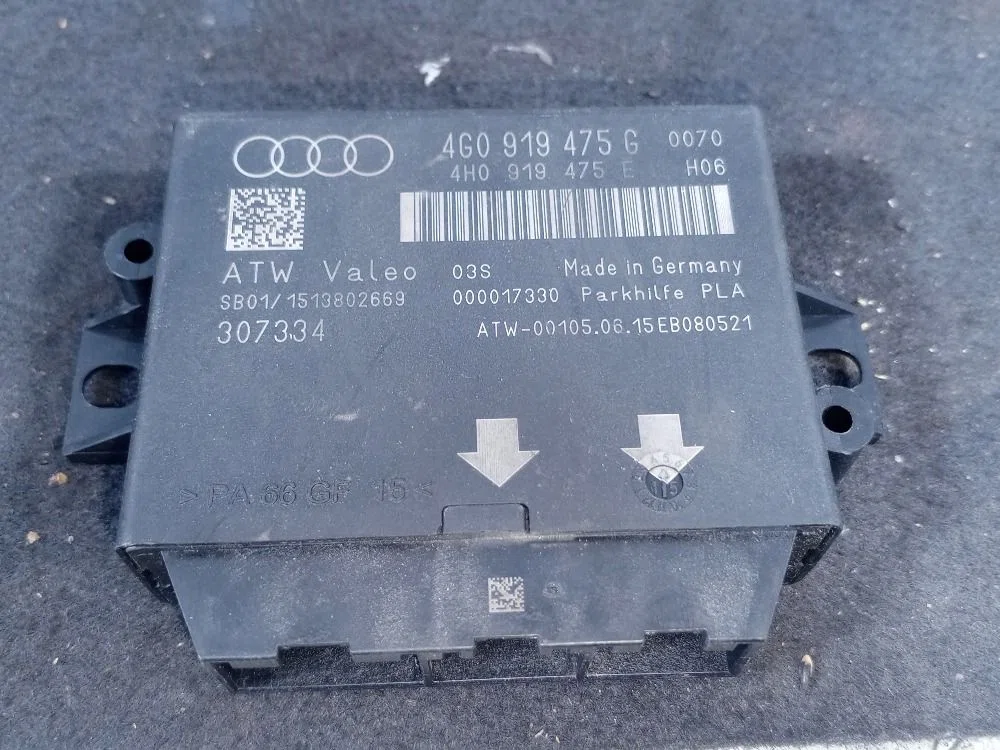Блок управления парктроником Audi A8 D4 (2010—2014), фото 1