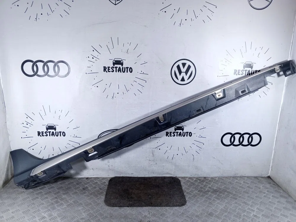Накладка на порог (наружная) Audi A6 Allroad Quattro C7 (2012—2014), фото 1
