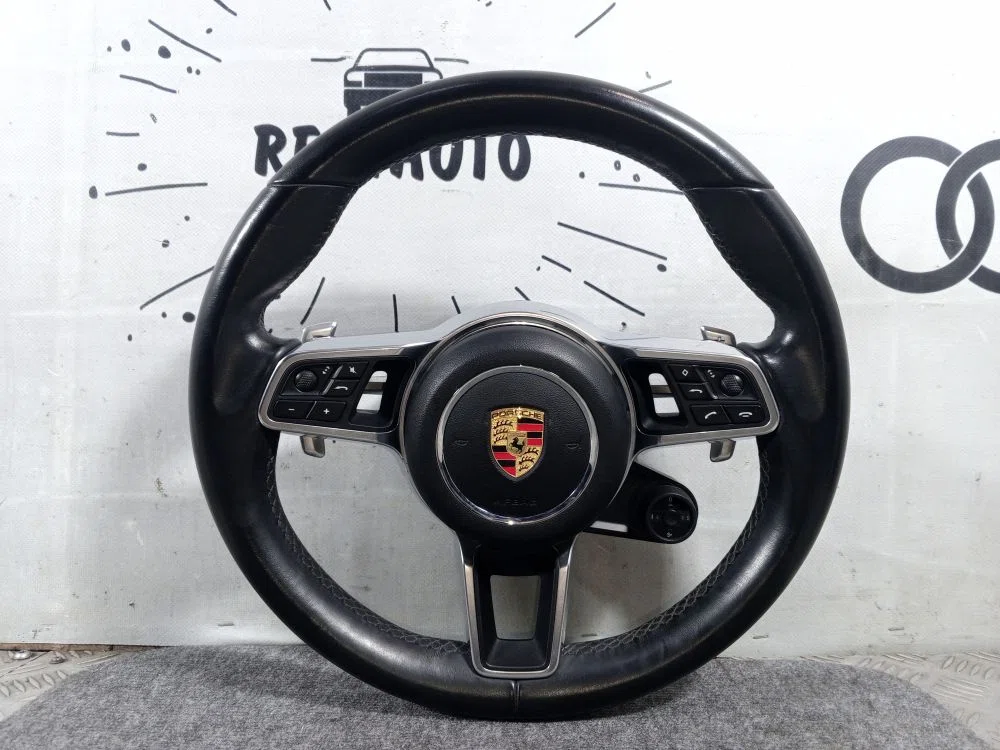 Руль (рулевое колесо) Porsche Cayenne III (2017—2023), фото 1