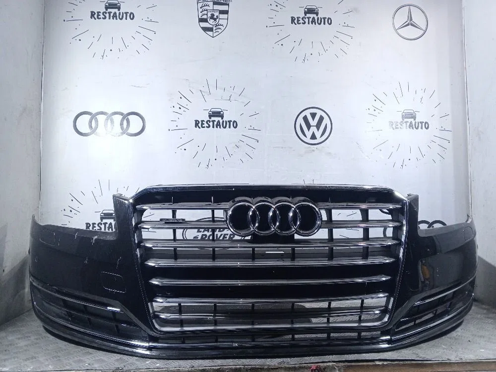 Бампер передний Audi A8 D4 рестайлинг (2013—2017), фото 1