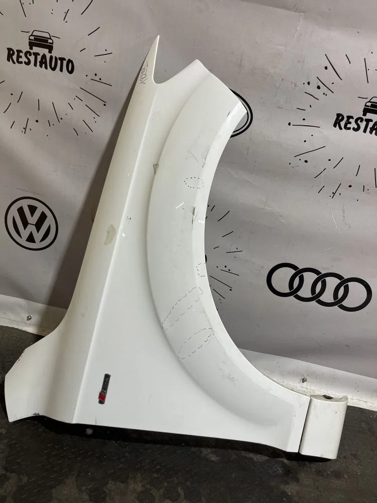 Крыло переднее правое Audi Q7 4L рестайлинг (2009—2015), фото 1