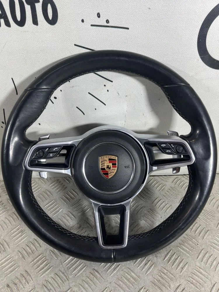 Руль (рулевое колесо) Porsche Macan S I (2014—2019), фото 1