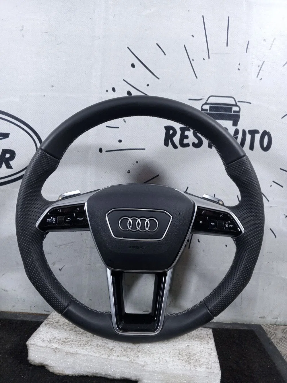 Руль (рулевое колесо) Audi A6 C8 (2018—2026), фото 1