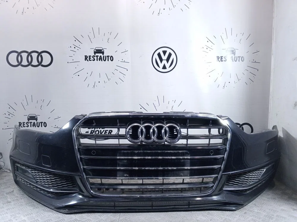 Бампер передний Audi A4 B8 рестайлинг (2011—2015), фото 1