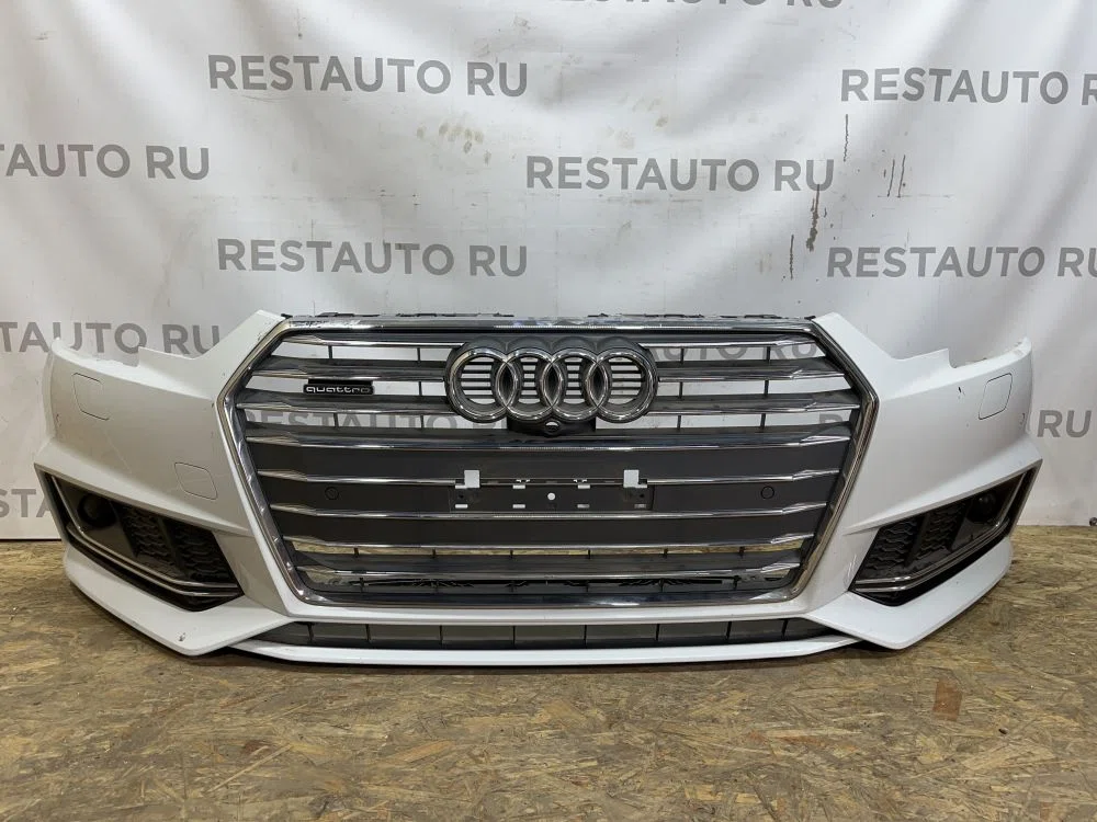 Бампер передний Audi A4 B9 (2015—2020), фото 1