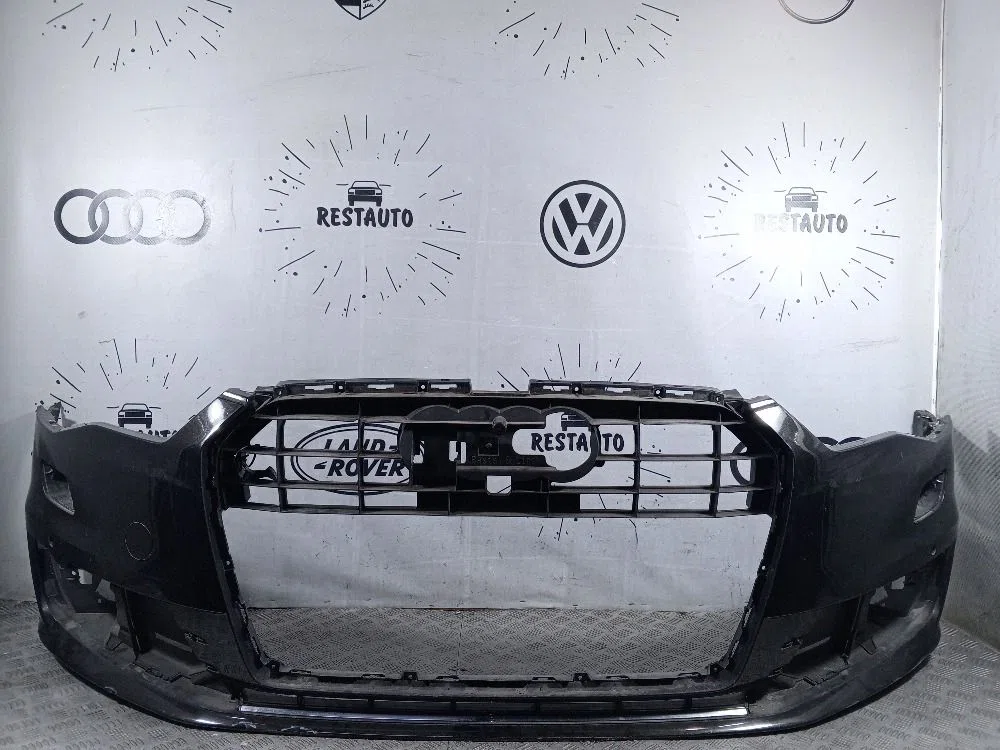 Бампер передний Audi A6 C7 рестайлинг (2014—2018), фото 1