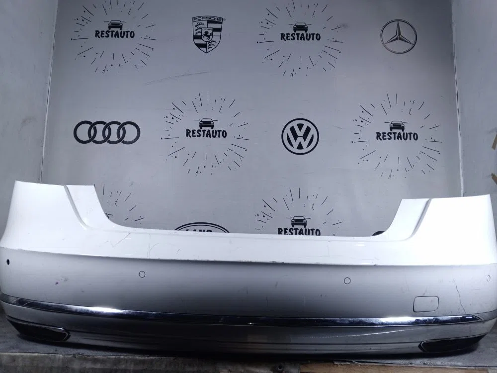 Бампер задний Audi A8 D4 рестайлинг (2013—2017), фото 1