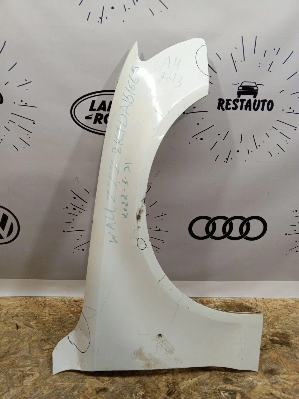 Крыло переднее правое Audi A4 B8 рестайлинг (2011—2015), фото 1