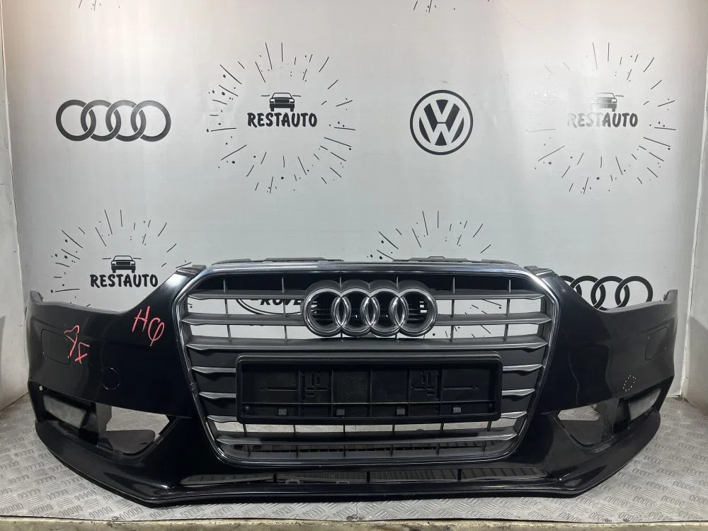 Бампер передний Audi A4 B8 рестайлинг (2011—2015), фото 1