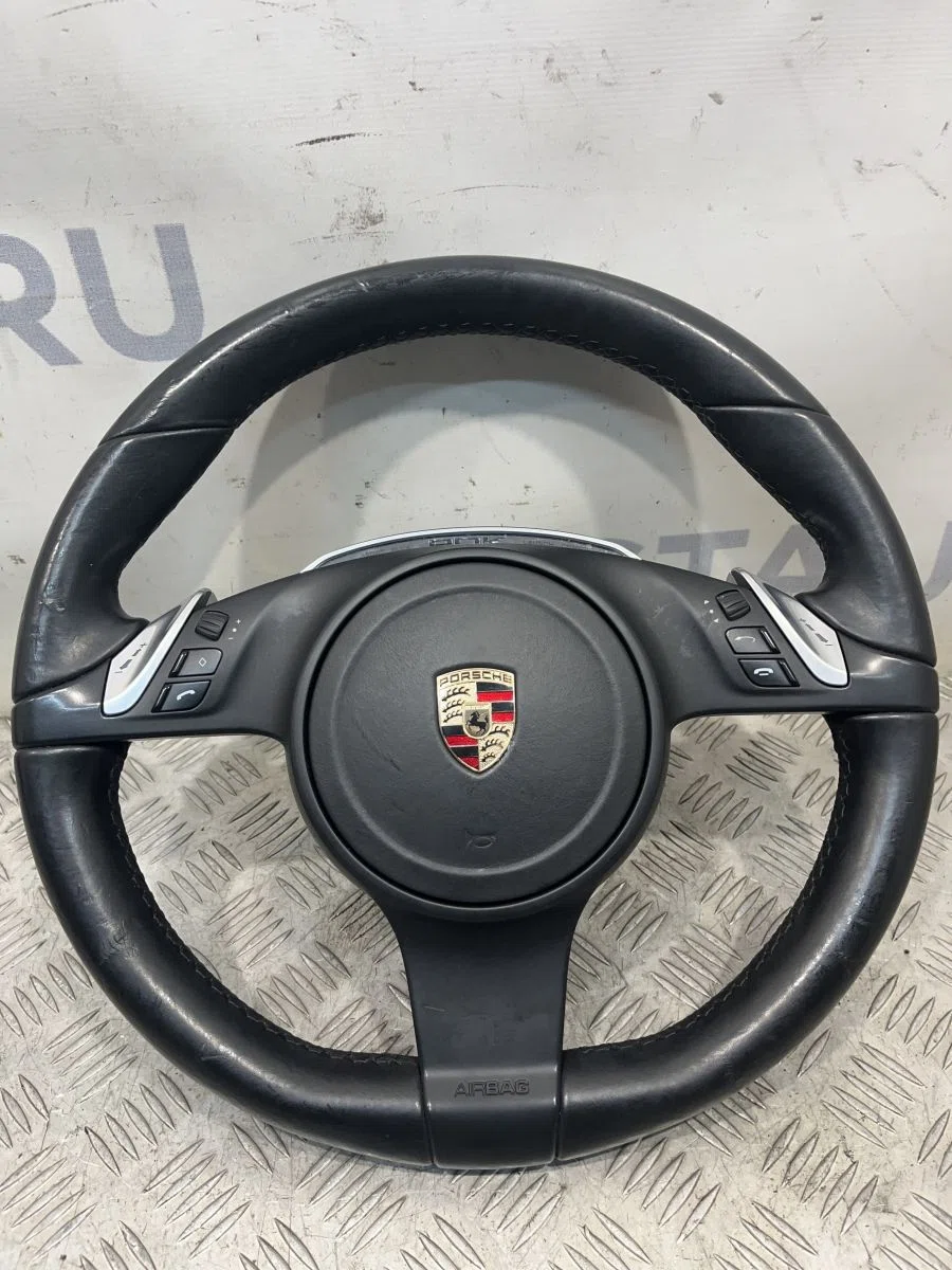 Руль (рулевое колесо) Porsche Panamera 4 970 (2009—2013), фото 1