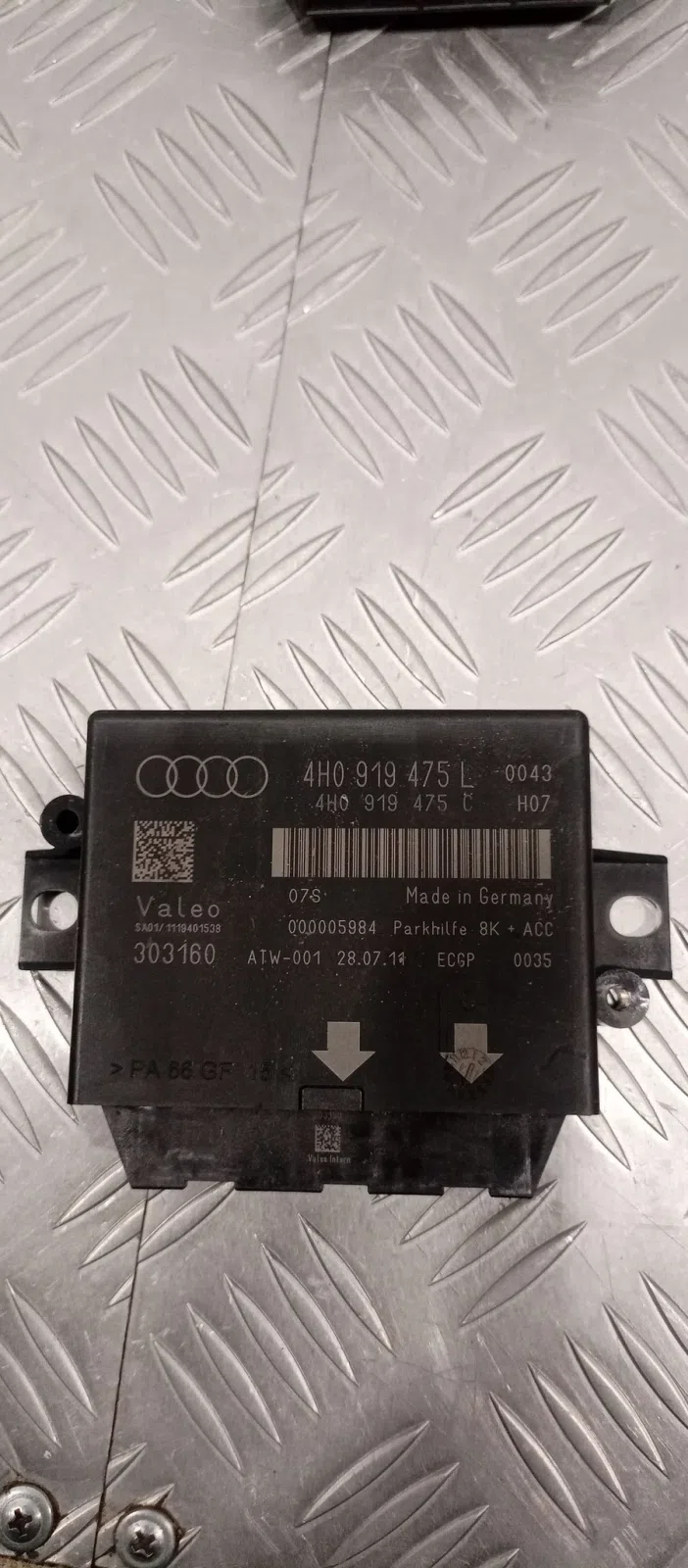 Блок управления парктроником Audi A6 C7 (2011—2014), фото 1