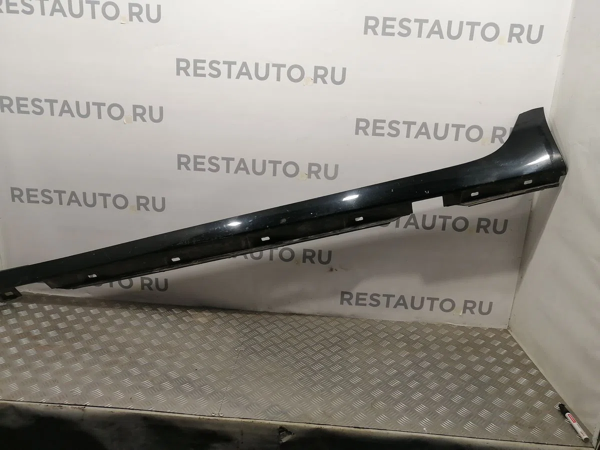 Накладка на порог (наружная) Audi A6 C7 (2011—2014), фото 1