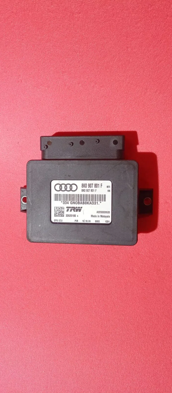 Блок управления парковочным тормозом Audi A4 B8 (2007—2012), фото 1