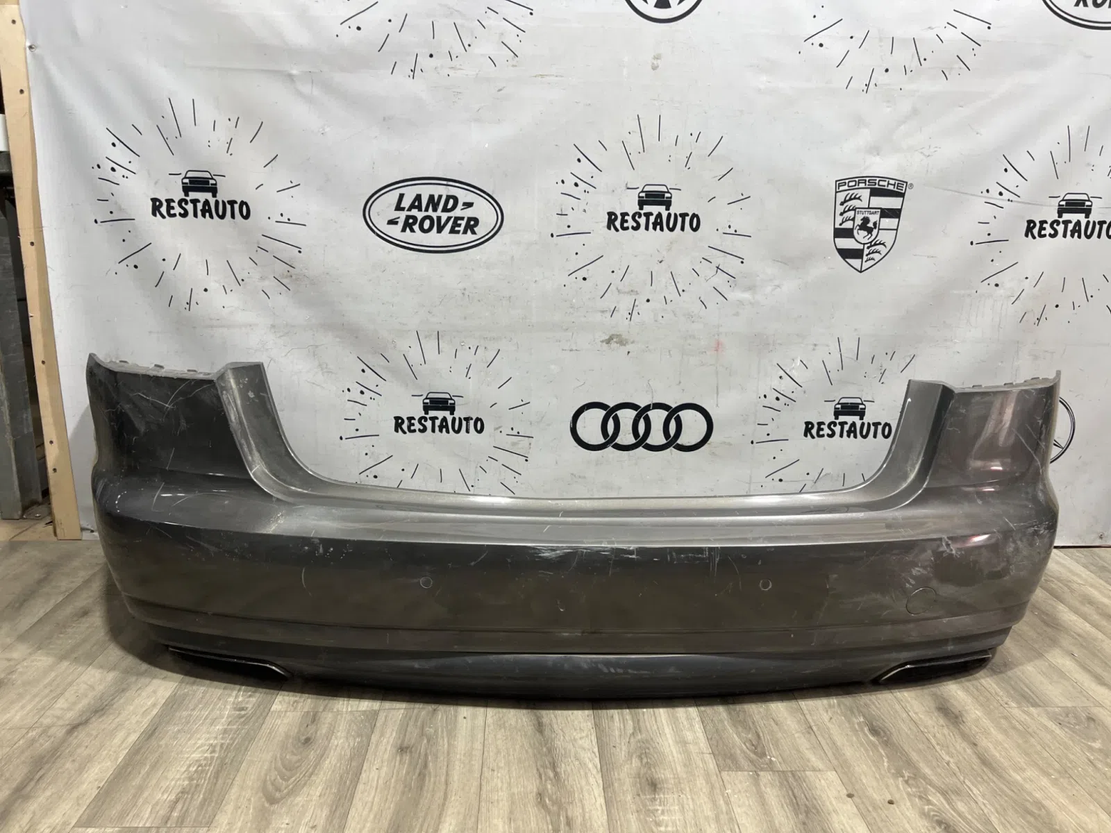 Бампер задний Audi A6 C7 рестайлинг (2014—2018), фото 1