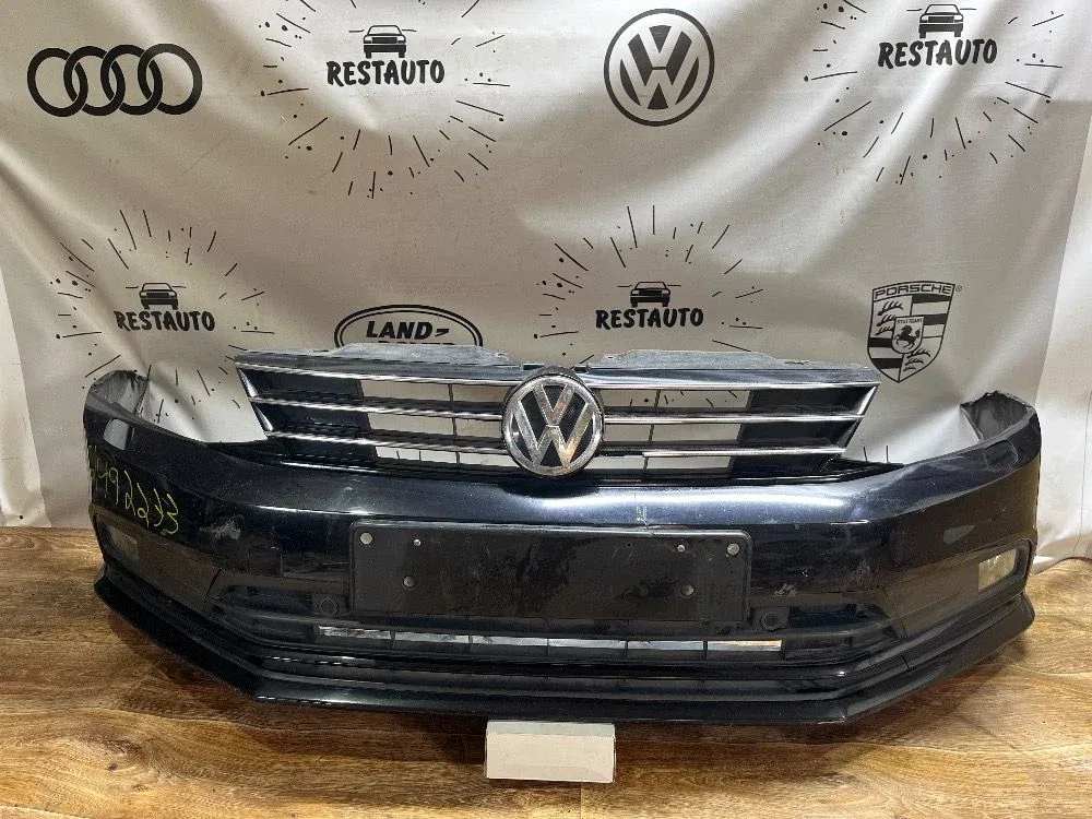 Бампер передний Volkswagen Jetta VI рестайлинг (2014—2019), фото 1
