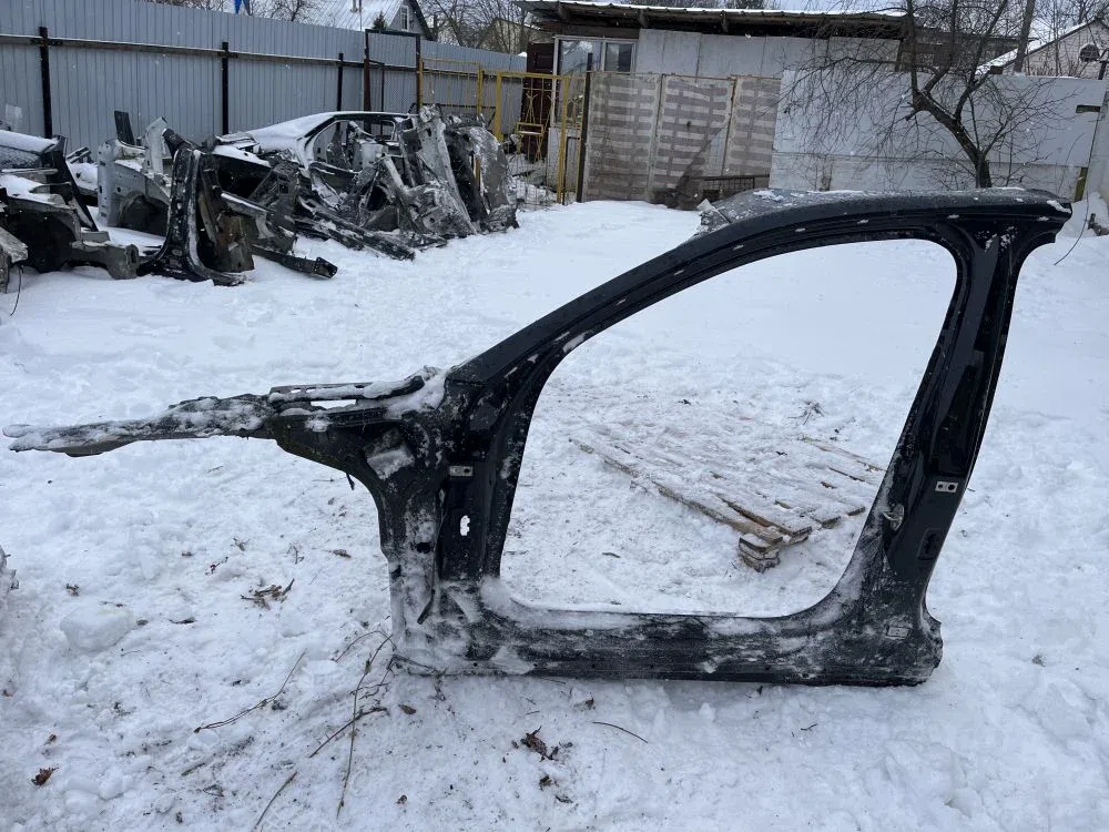 Порог со стойкой левый Audi A8 D4 (2010—2014), фото 1