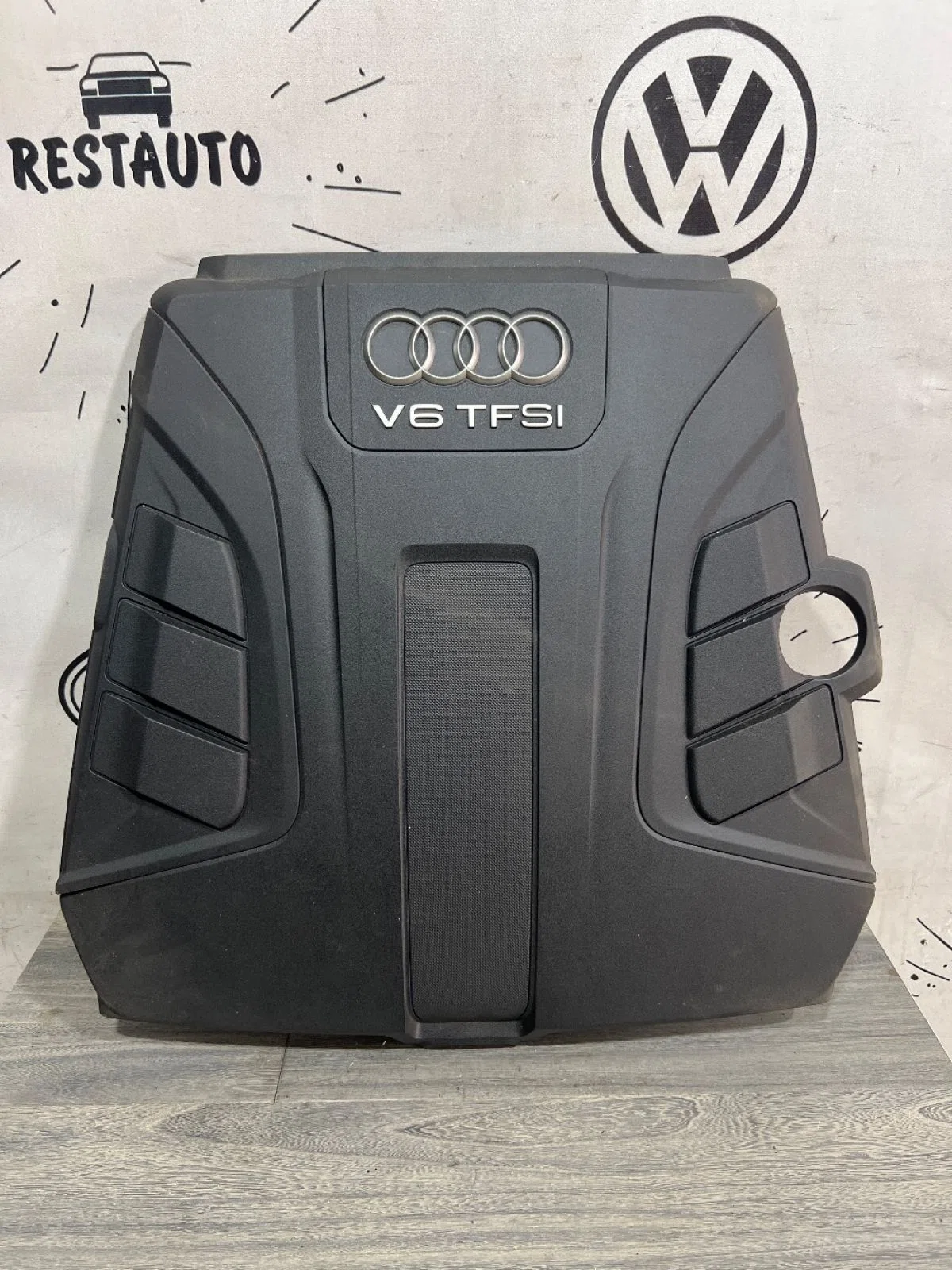 Накладка декоративная на двигатель Audi Q7 4M (2015—2020), фото 1